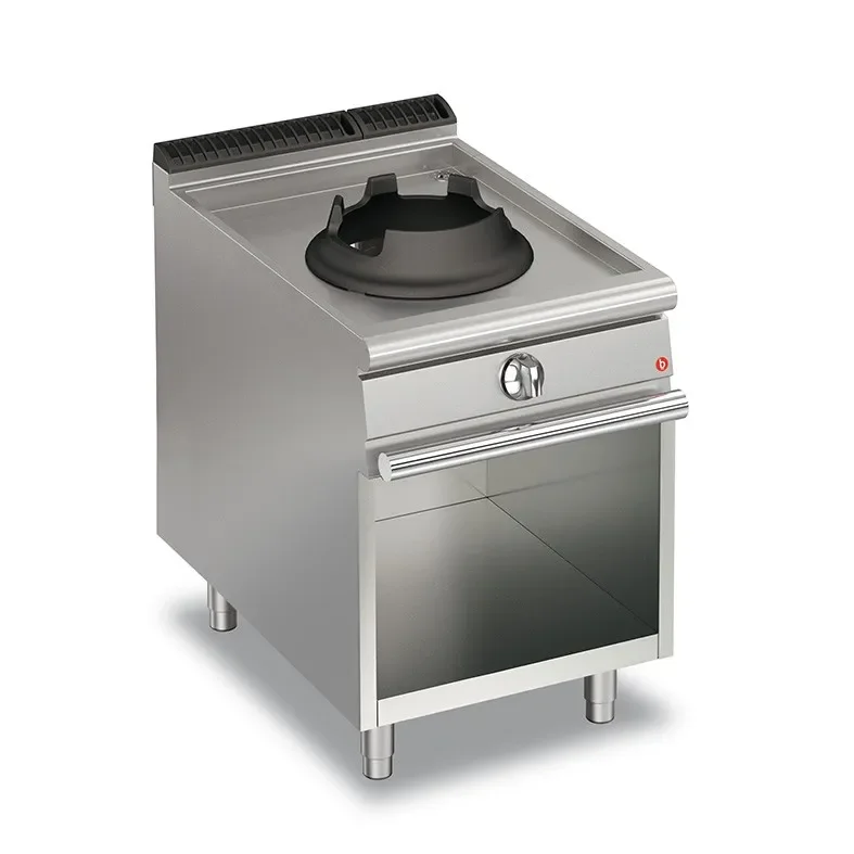 Wok 1 feu 10 kw gaz sur placard ouvert Certifié