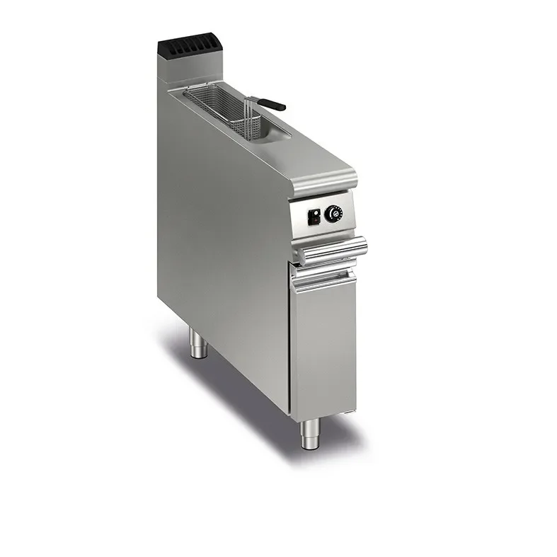 Friteuse professionnel gaz slim monobloc - 7 litres 200 mm de largeur Commander Maintenant