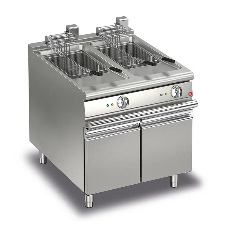 Friteuse électrique monobloc - 15 + 15 litres Expédition Rapide