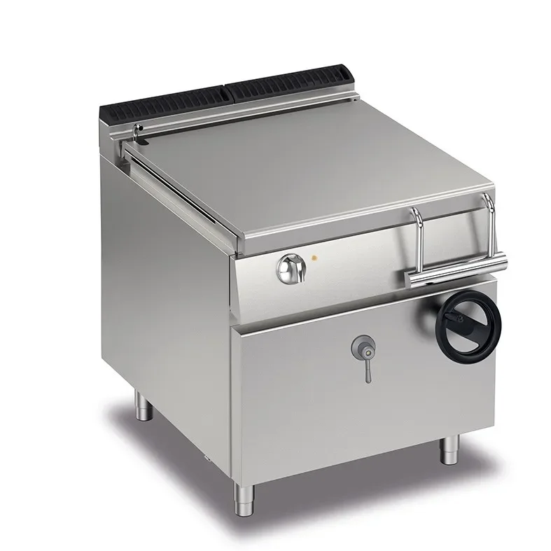 Authentique Sauteuse électrique à cuve basculante - 43 litres
