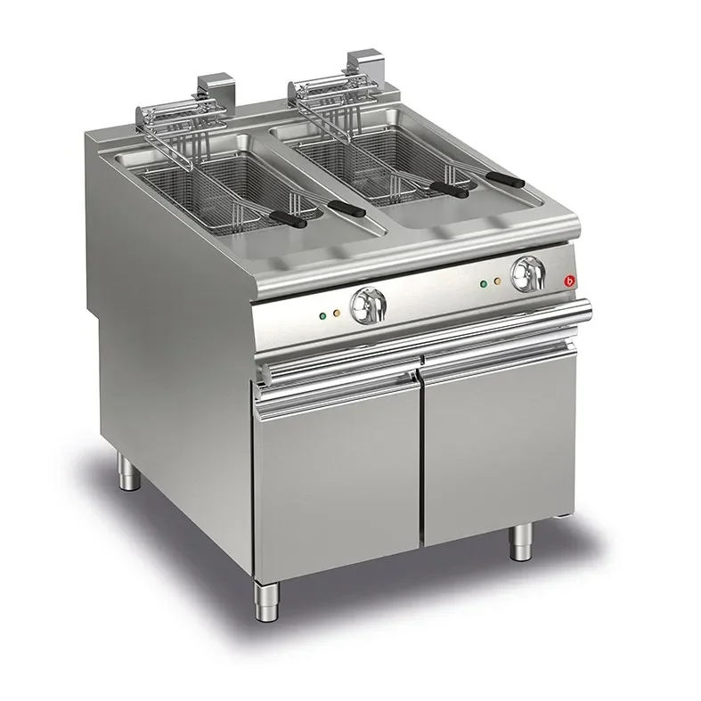 Friteuse électrique monobloc - 15 + 15 litres Dernier Modèle