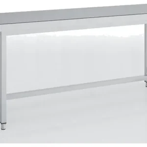 Vente Flash Table centrale en inox 1600x600x850 avec renfort