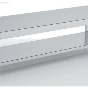 Vente Directe Table soubassement centrale en inox 1300x700x600 avec étagère