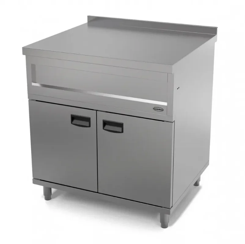 Vente Directe Meuble neutre avec dosseret 2 portes 1 tiroir entry line 700