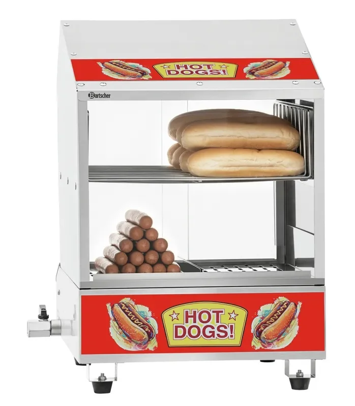 Achat Immédiat Appareil à hot-dogs inox - 4,4 litres à 9,2 litres
