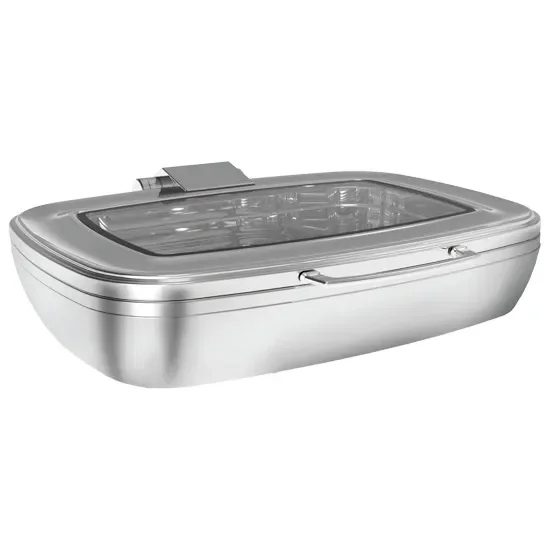 Commander Maintenant Chafing dish professionnel rectangulaire - 9l (ou gn1/1)