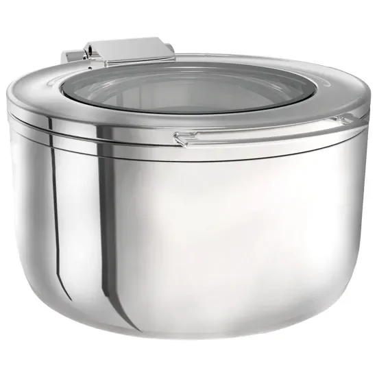 Chafing dish professionnel circulaire pour soupes - 5,7l Super Prix