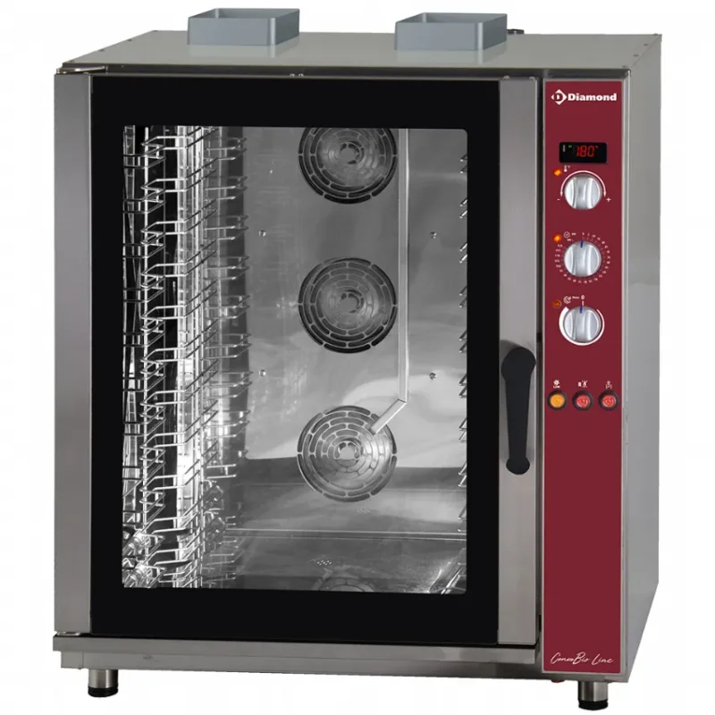 Offre Exclusive Four à convection gaz professionnel 11x gn avec humidificateur automatique