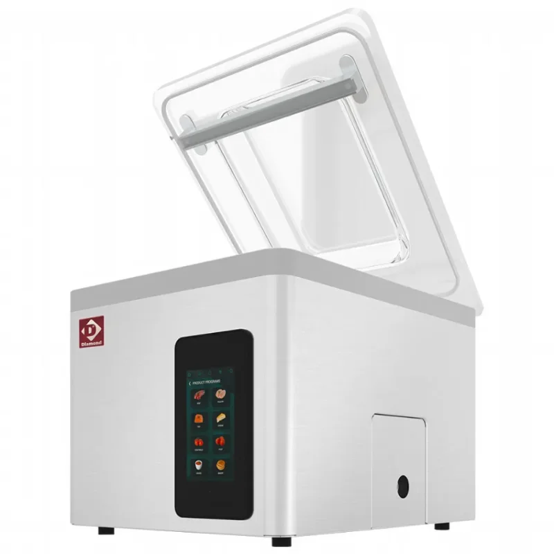 Machine sous vide commandes digitales cuve inox 370x350xh150 mm - 16 m3/h Nouveauté