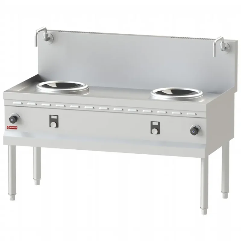 Seulement Aujourd’hui Fourneau induction wok 2 zones - diamètre 300 mm