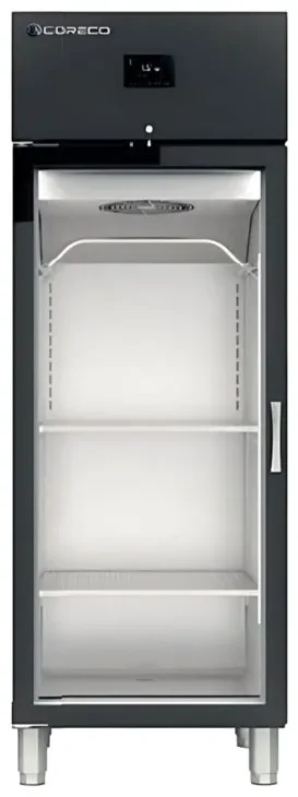 Armoire de maturation professionnelle vitreée noire 1 porte -2 / +8°c puissance 0,3kw - 320l Prix Cassé