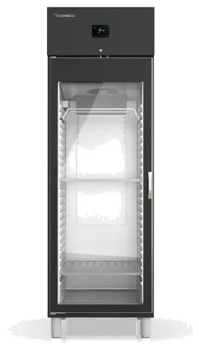 Commander Maintenant Armoire de maturation professionnelle vitreée noire 1 porte -2 / +8°c - 645l