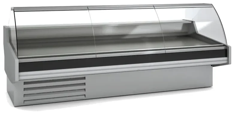Prix Choc Vitrine réfrigérée avec vitre relevable -1 / +5°c (m1) prof 1200mm - 3810x1215x1245mm