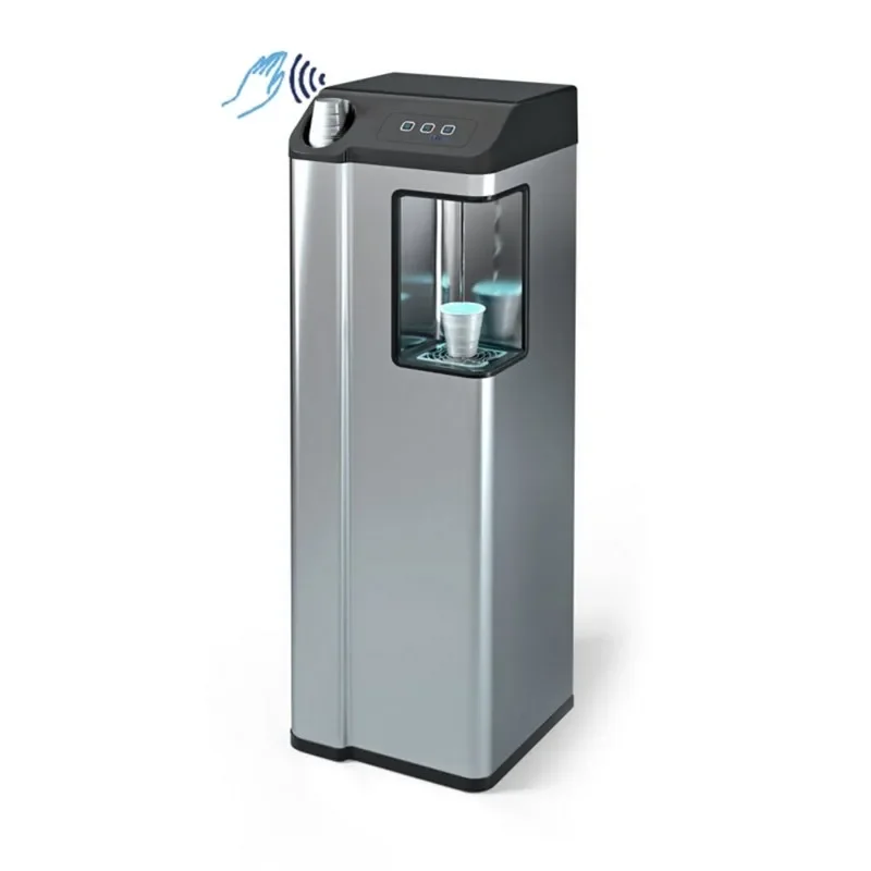Fontaine à eau réfrigérée avec commandes sans contact - 28l/h Nouvelle Collection