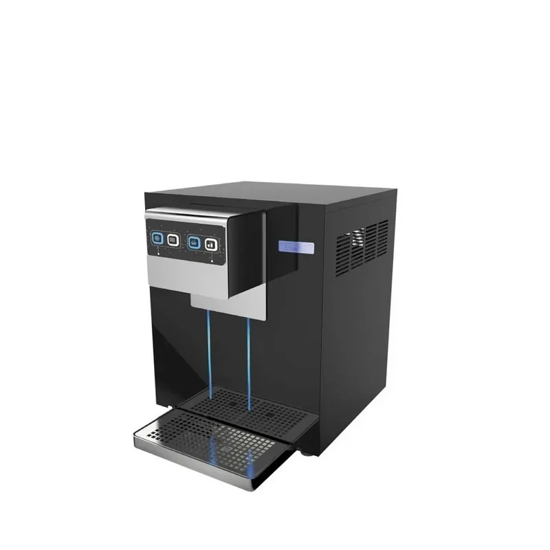 Refroidisseur d'eau froide, ambiante ou gazeuze noir de table debit continu 40l - 65l/h Marque