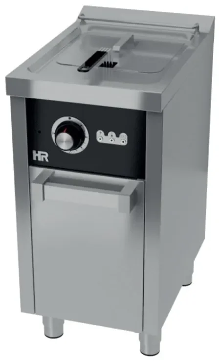 Friteuse professionnelle electrique monophasée sur armoire 8kw profondeur 600mm - 10l Marque