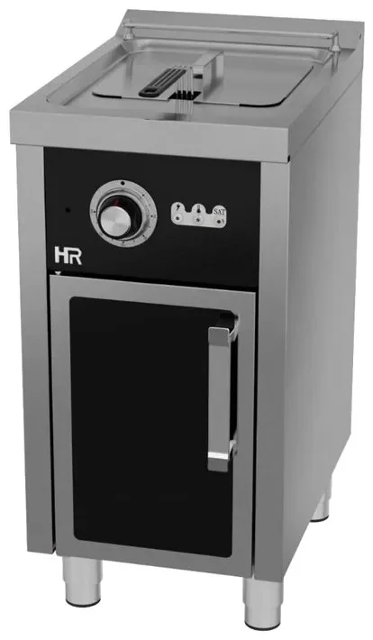 Friteuse professionnelle electrique triphasée sur armoire 8kw profondeur 600mm - 10l Achat Immédiat