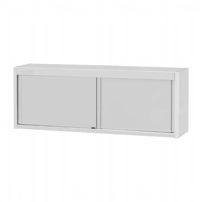 Nouveauté Armoire murale inox avec 2 portes 1800x400x650 mm