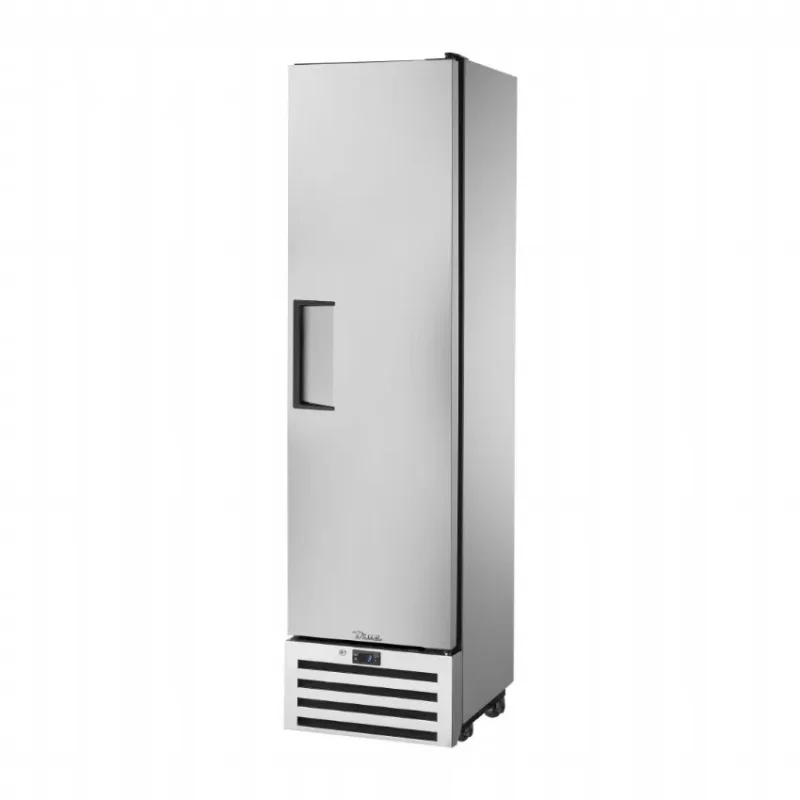 Promotion Armoire réfrigérée positive inox 1 porte battante pleine 186l