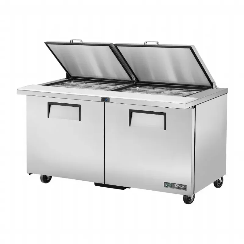 Offre Limitée Comptoir de préparation 2 portes 24 bacs gn 1/6