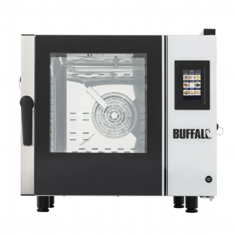 Four mixte compact à écran tactile 6 x gn 1/1 avec support Dernière Chance