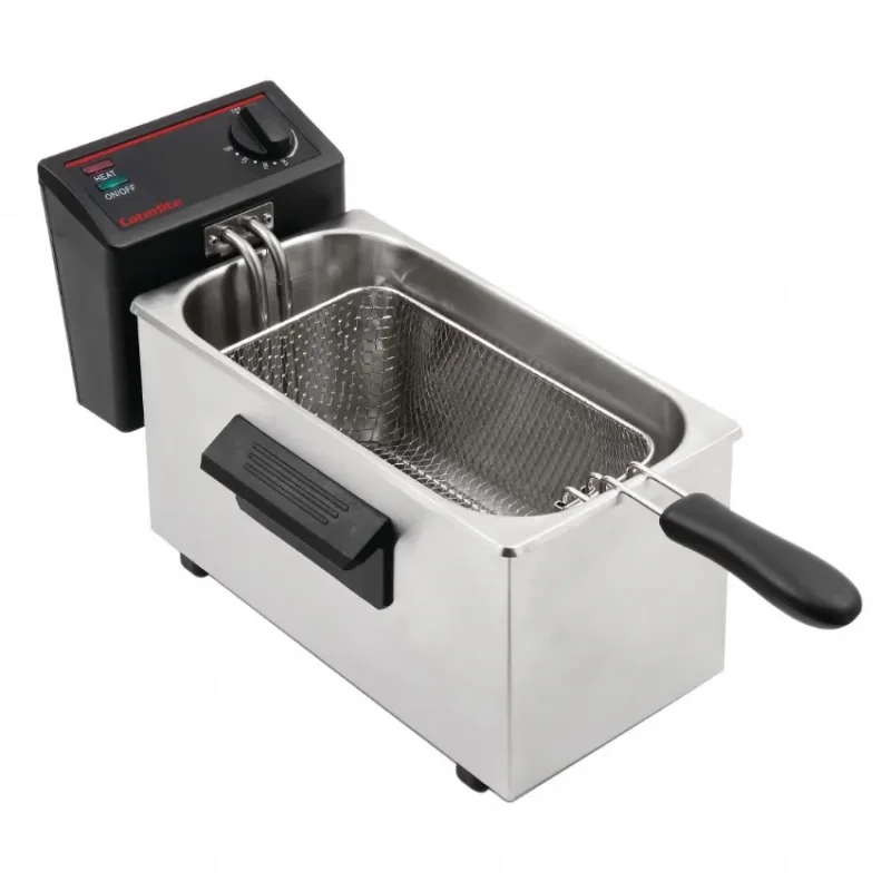 Friteuse professionnelle électrique à poser simple 3,5 litres Prix Promo