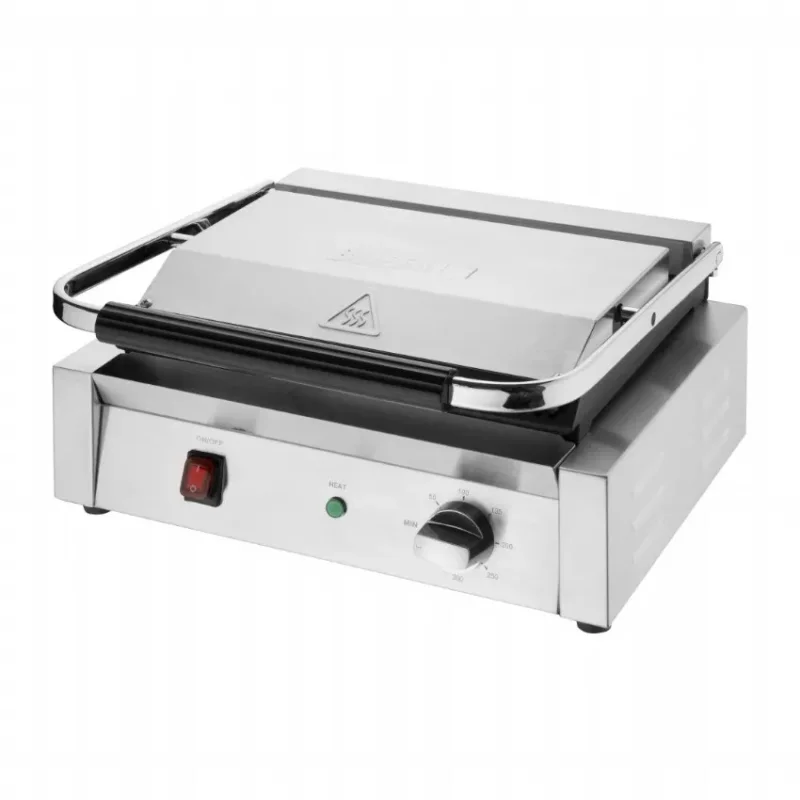 Gril de contact grand électrique simple lisse 2,2 kw Jusqu’à Épuisement Des Stocks