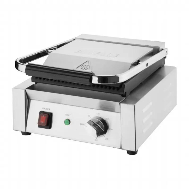 Quantité Limitée Gril de contact simple électrique rainuré 1,5 kw