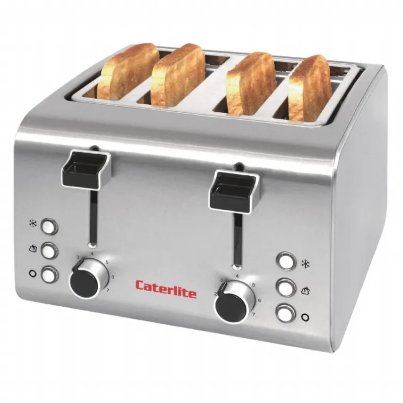 Achetez Aujourd’hui Grille-pain inox électrique 4 tranches 1,8 kw