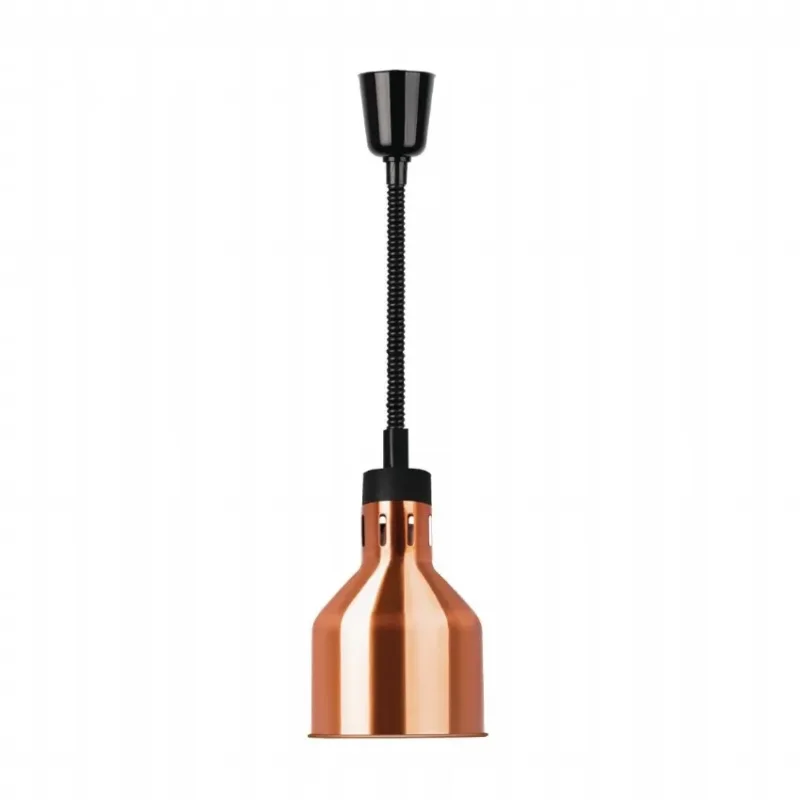Lampe chauffante rétractable finition cuivre Prix Promo