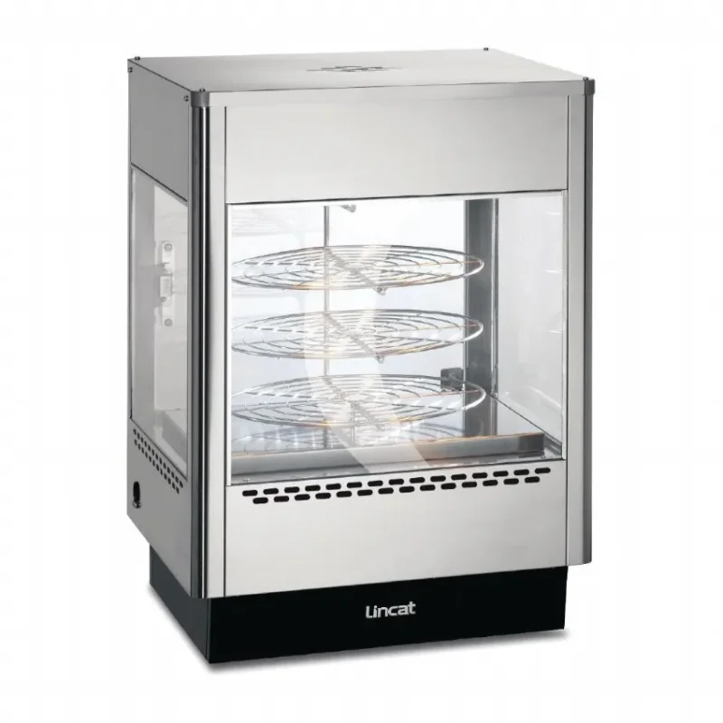 Dernier Modèle Vitrine chauffante pour pizza avec 3 niveaux 3 pizzas de 374m