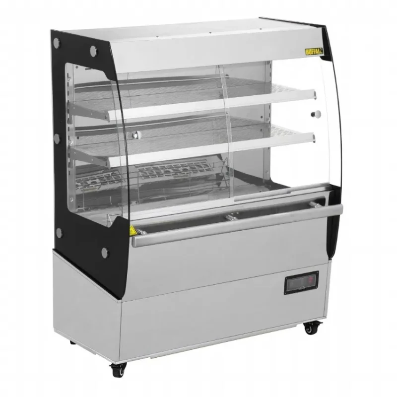 Vitrine chauffante inox 200 litres Achetez Aujourd’hui