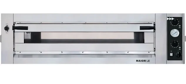 Four à pizza professionnel électrique 1 chambre 6 pizzas 40 cm 1 porte vitrée Nouvel Arrivage