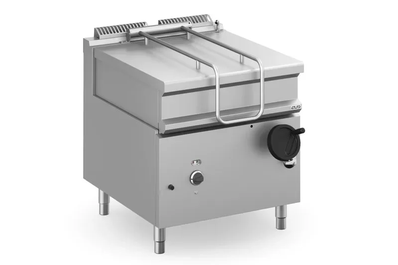 Solde Sauteuse professionnelle à poser avec cuve basculante inox capacité 80 l - 800x900x850 mm