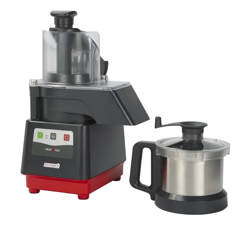 Solde Cutter/coupe-légumes professionnel cuve inox capacité 2,6 l - prep4you trk26 - rendement 150 kg/h