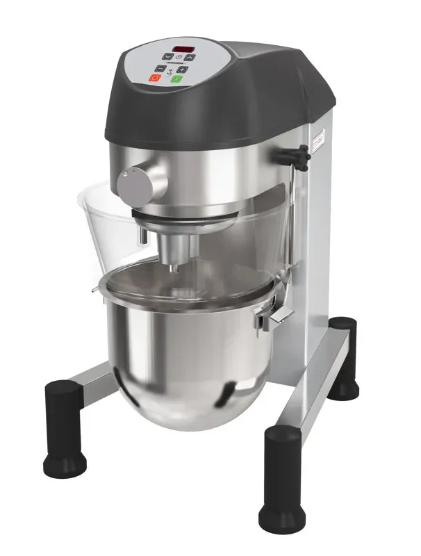Top Vente Batteur mélangeur professionnel 10 l monophasé capacité avec tête fixe et accessoires - xbe10 - rendement de 3.5 kg/cycle
