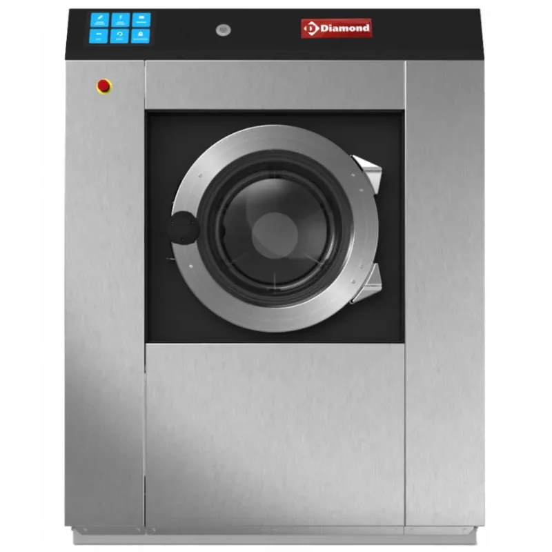 Achat Immédiat Lave linge super essorage inox - capacité 23 kg - puissance 24,0 kw