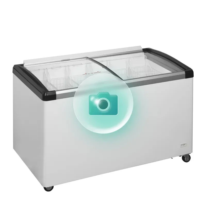 Conservateur glaces vitré classe d température -30/-10°c et capacité 525l Dernière Chance