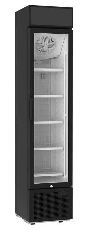 Bon Marché Congélateur vitrine étroite 1 porte température -23/-12°c classe énergétique e