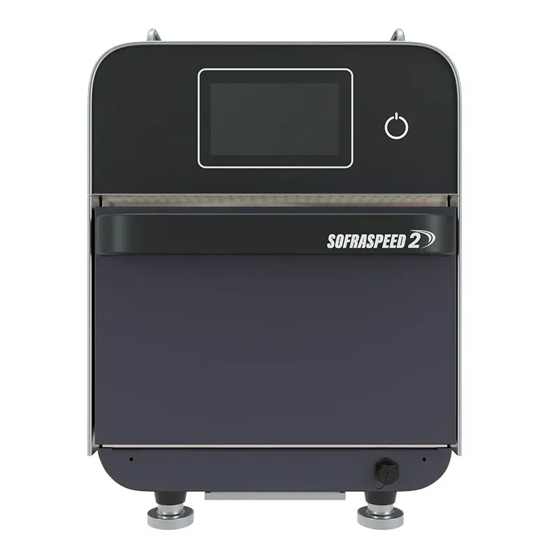 Usine Directe Four à cuisson ultra-rapide nouvelle génération gris anthracite avec écran 7 pouces - 18 l