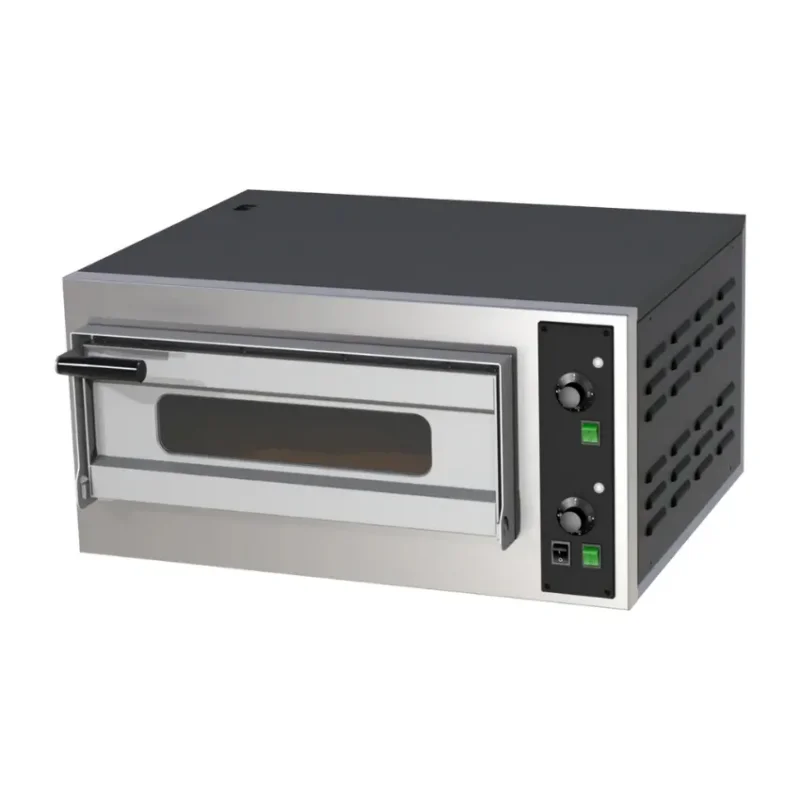 Offre Spéciale Four à pizza triphasé 1 niveau pour 1 pizzas diamètre 50cm - 4 kw