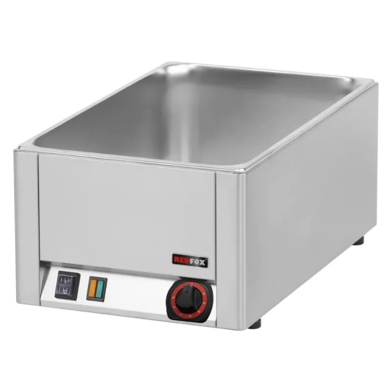 Dernière Chance Bain-marie électrique à poser avec 1 bac de dimensions gn 1/1