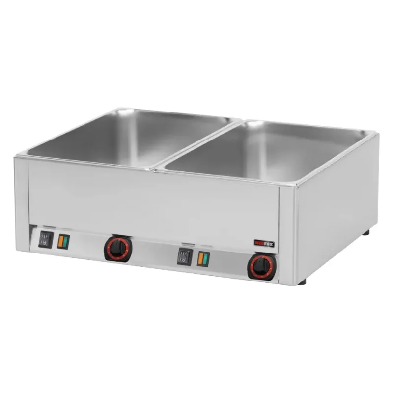 Bain-marie électrique à poser avec 2 bacs gn 1/1 Vente Flash