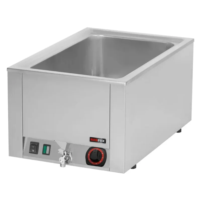 Bain-marie électrique 1 bac gn 1/1 avec vidange Jusqu’à Épuisement Des Stocks