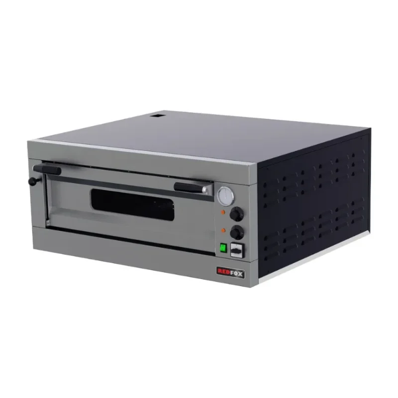 Haute Qualité Four à pizza 1 niveau pour 4 pizzas diamètre 33cm triphasé - 4,8 kw