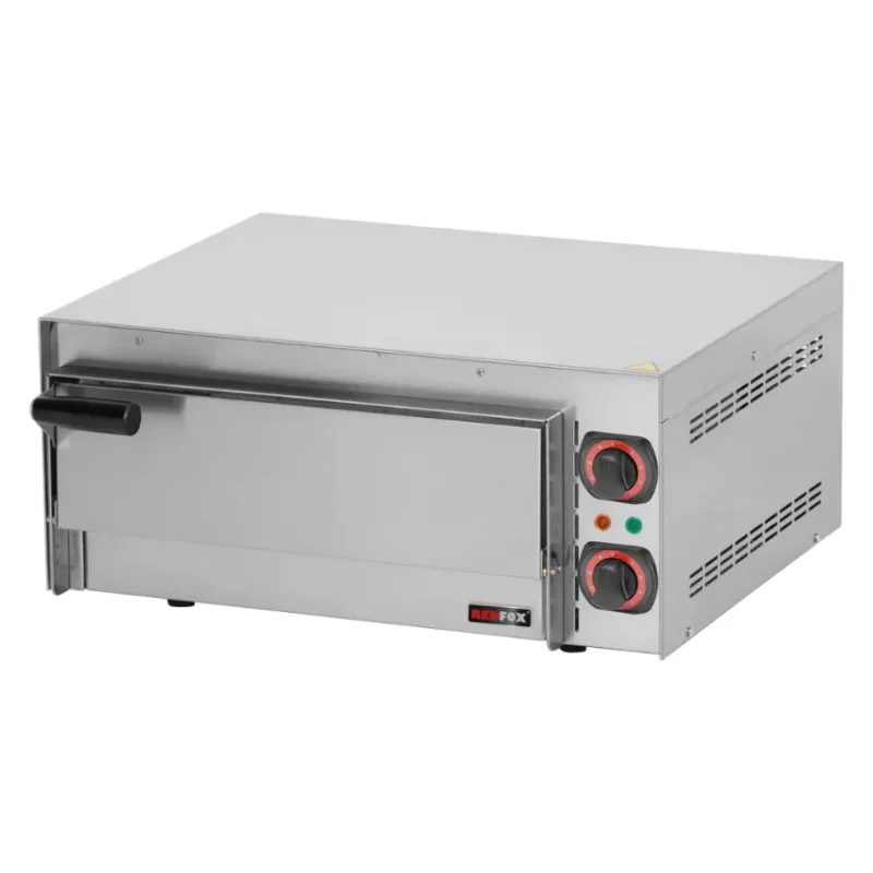 Livraison Gratuite Four à pizza 1 niveau capacité 1 pizza ø35cm 2 kw snack monophasé - 550x500x250mm