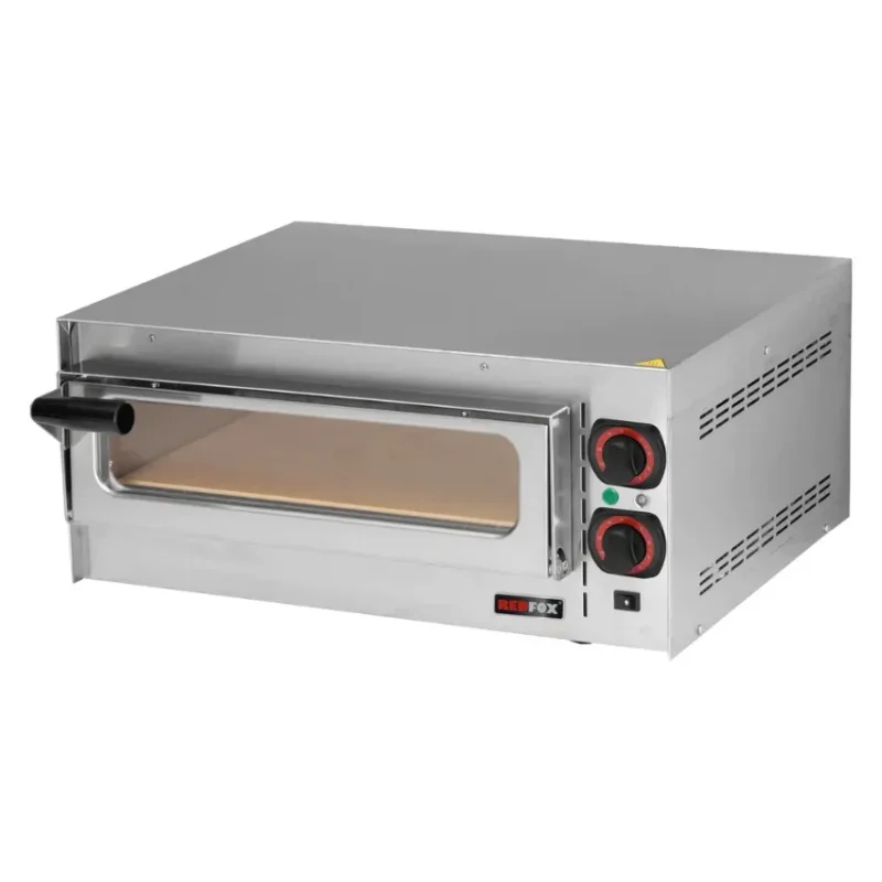 Four à pizza 1 chambre de 1 pizza diamètre 35cm avec commandes mécaniques électrique Nouvel Arrivage