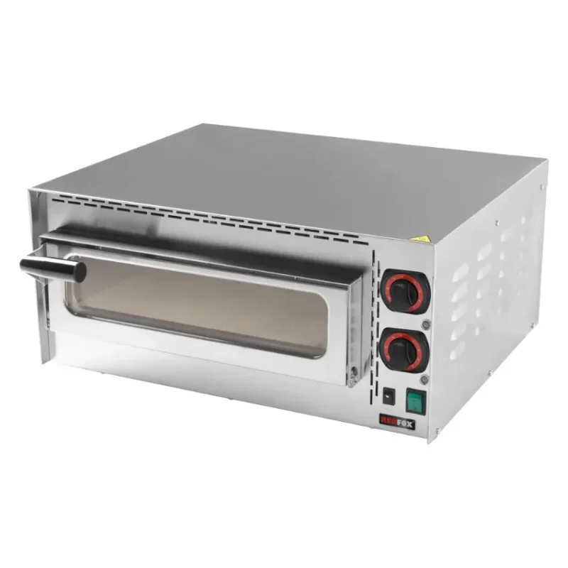 Dernière Chance Four à pizza 1 niveau capacité 1 pizza ø35cm 2 kw snack monophasé - 580x540x270mm