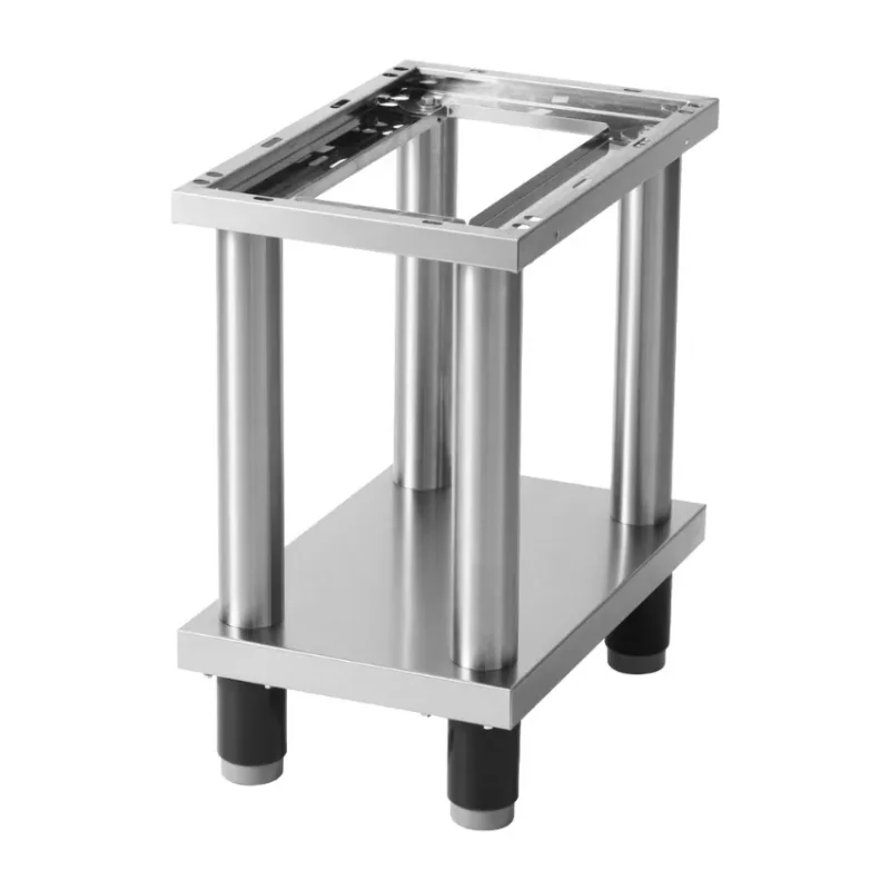 Remise Soubassement ouvert en inox - 330x510x570mm
