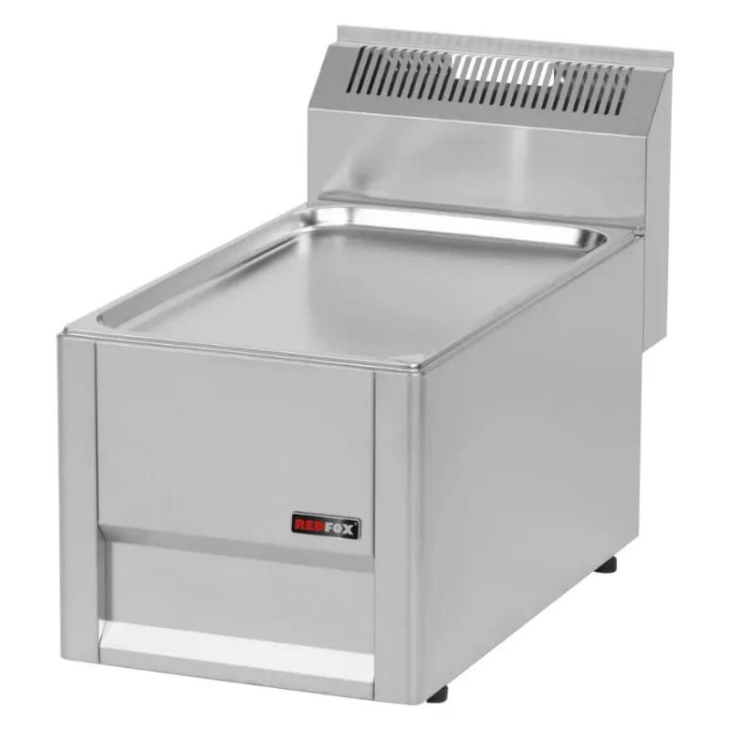 Plan de travail à poser inox avec surface plane - 330x610x290mm Must-Have